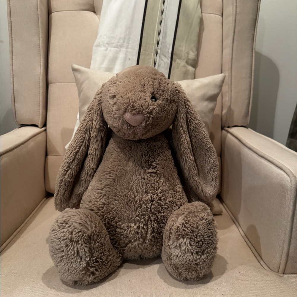 Jellycat Brown Plush Bunny